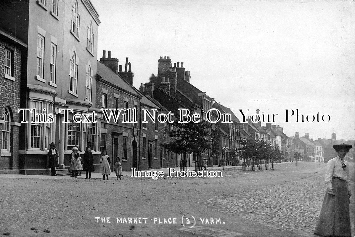 YO 58 - Yarm Market Place, North Yorkshire c1914