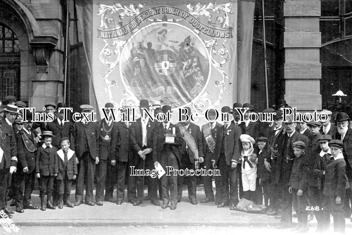 YO 5814 - Hull District Independent Order Of Oddfellows, Yorkshire