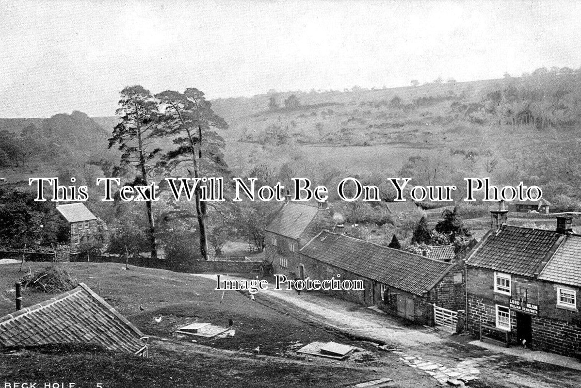 YO 5873 - Beckhole, Goathland, Yorkshire