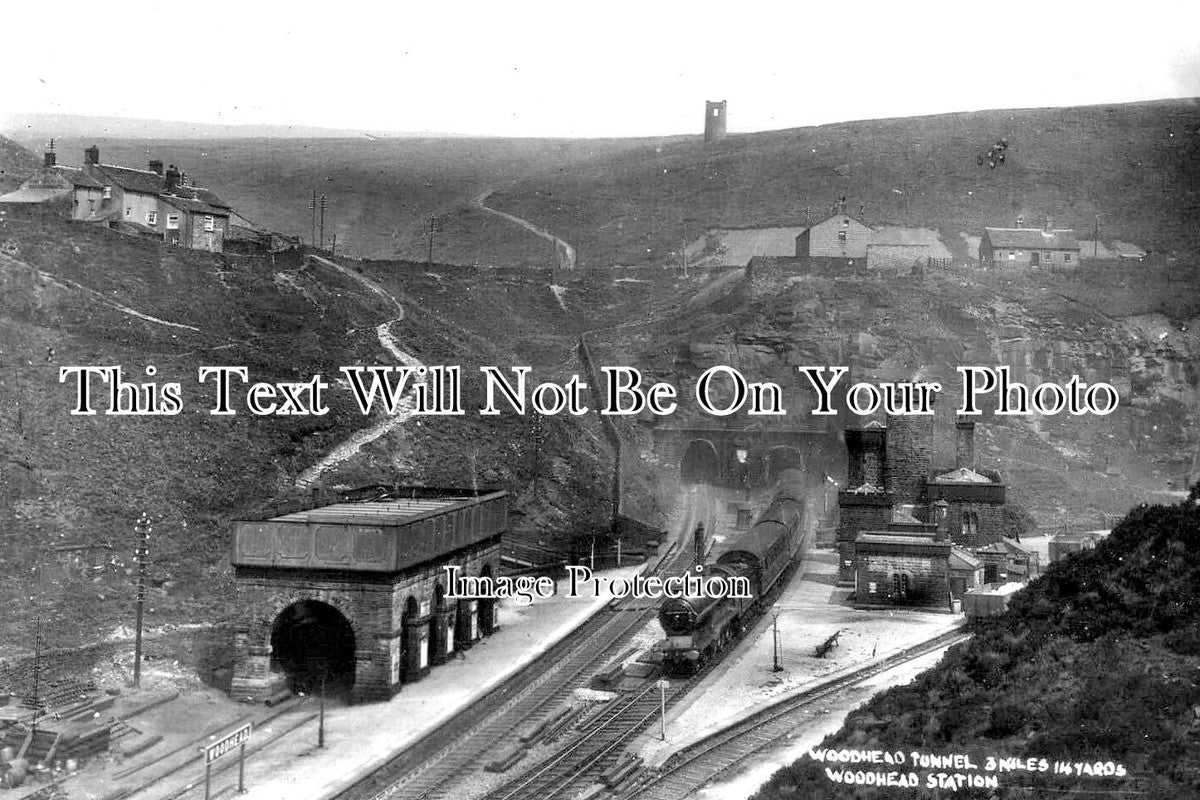 YO 5901 - Woodhead Tunnel & Railway Station, Yorkshire