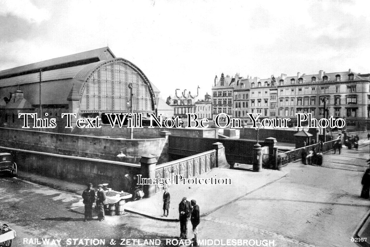 YO 5920 - Middlesbrough Railway Station, Zetland Road, Yorkshire