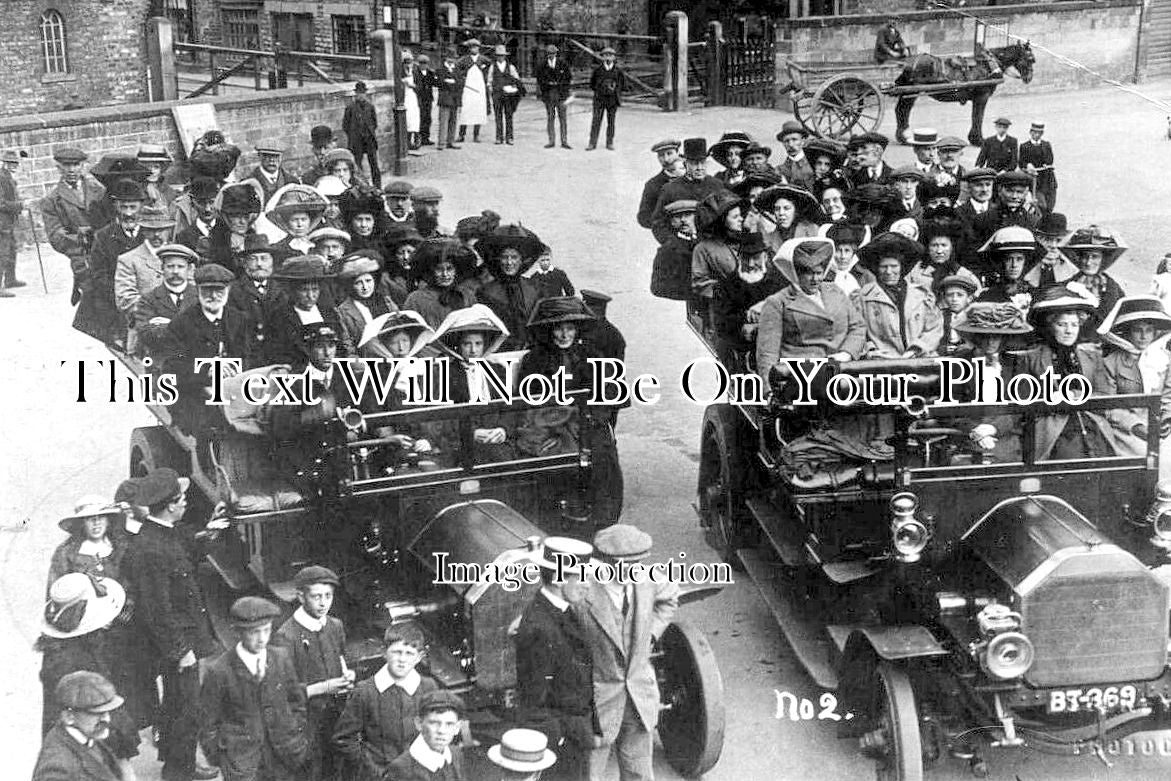 YO 5973 - Charabancs At Pickering, Yorkshire