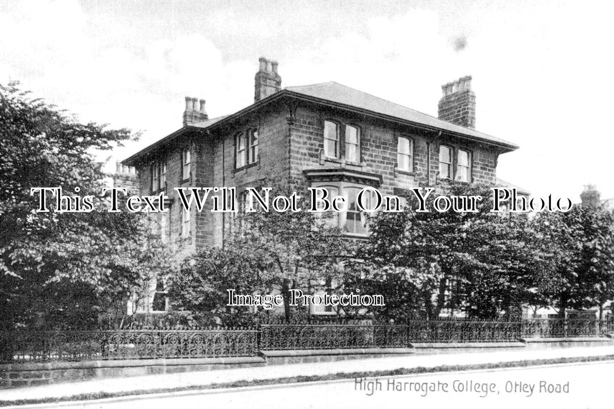 YO 6035 - High Harrogate College, Otley Road, Yorkshire