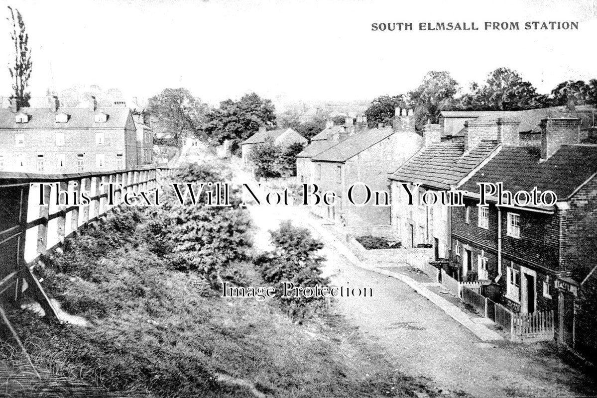 YO 6048 - South Elmsall From Railway Station, Yorkshire