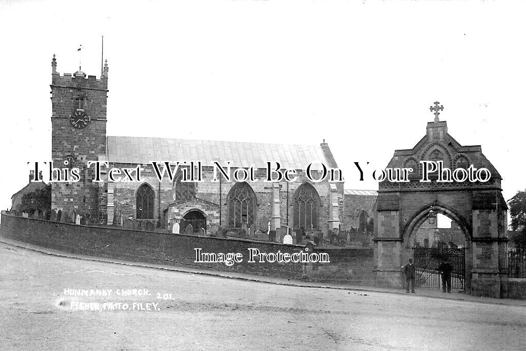 YO 6294 - Hunmanby Church, Yorkshire