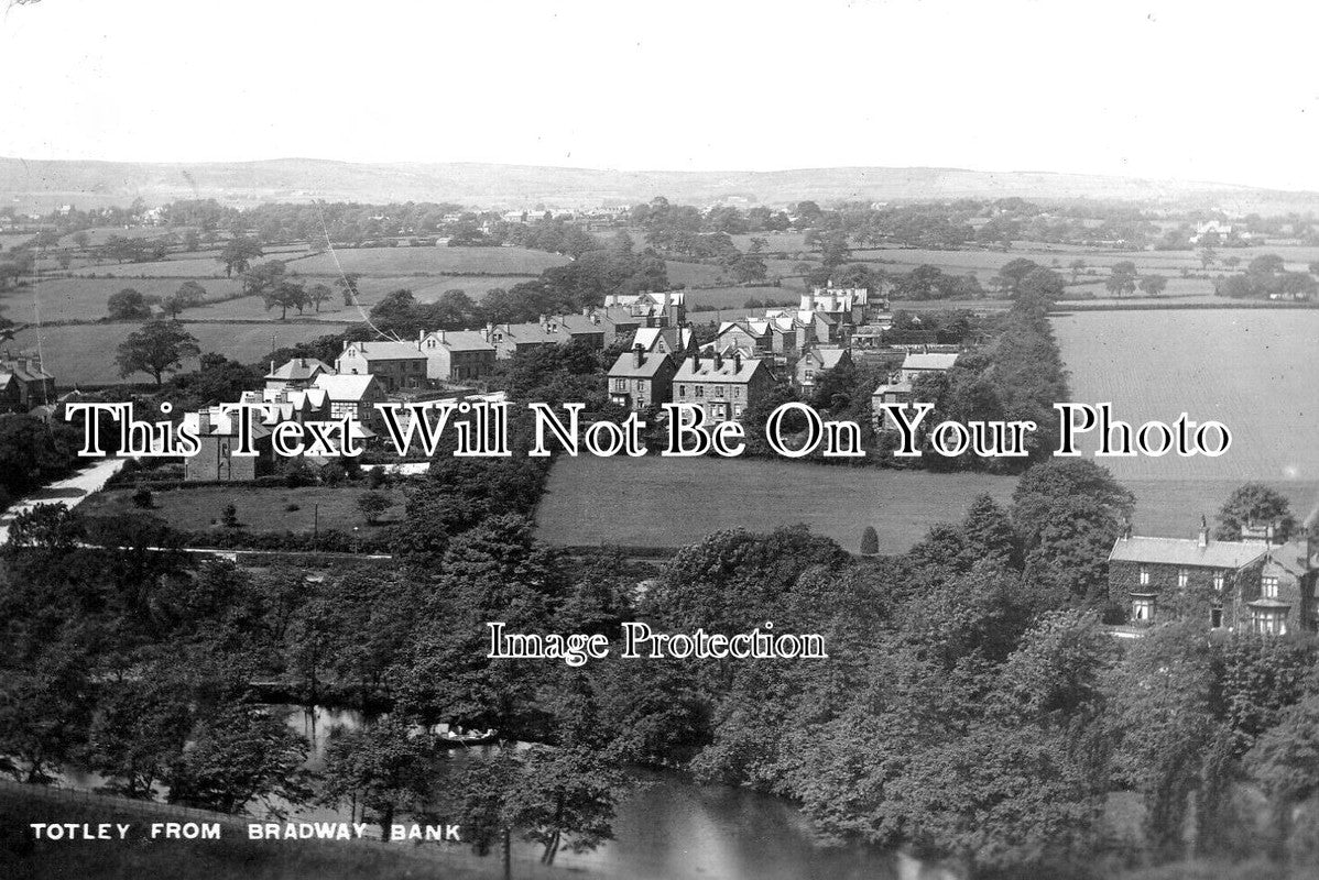 YO 6310 - Totley From Bradway Bank, Sheffield, Yorkshire
