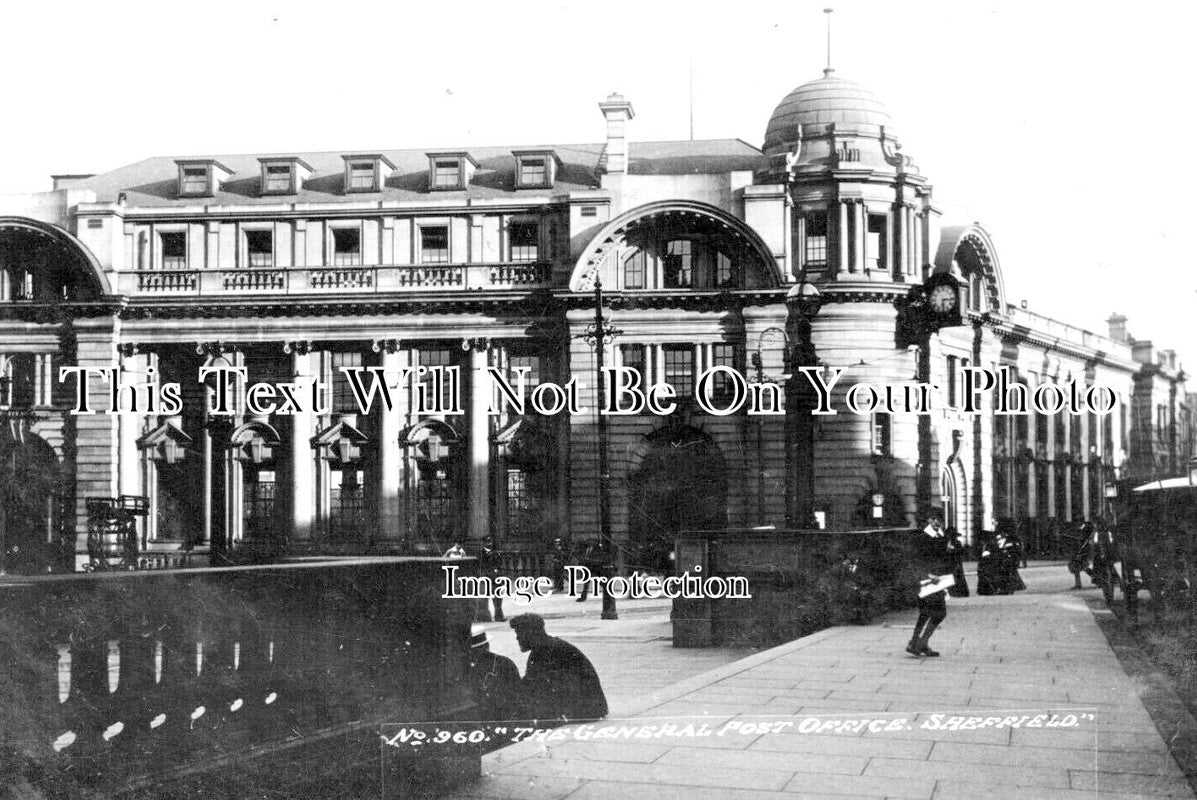 YO 6339 - The General Post Office, Sheffield, Yorkshire