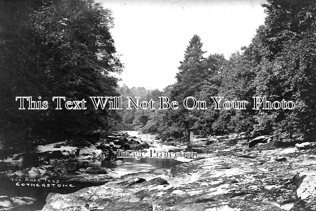 YO 6376 - The River Tees, Cotherstone, Yorkshire