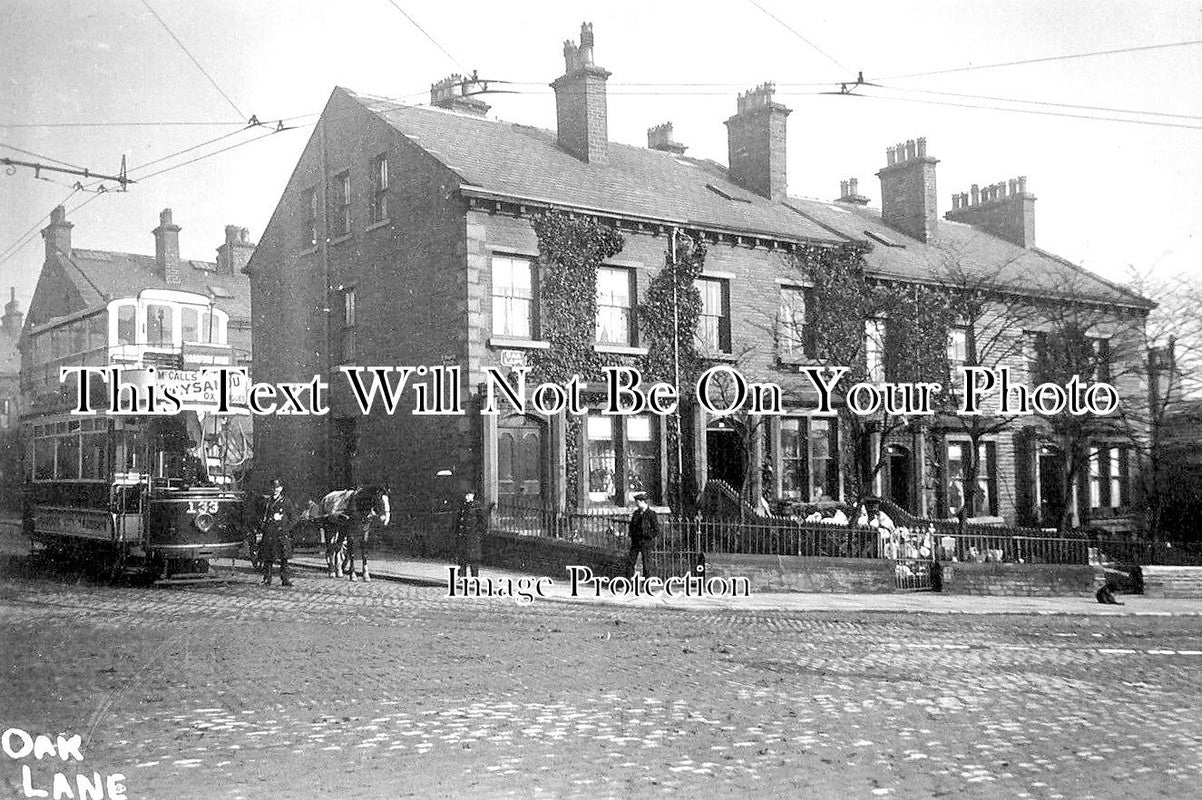 YO 6406 - Oak Lane, Bradford, Yorkshire c1905