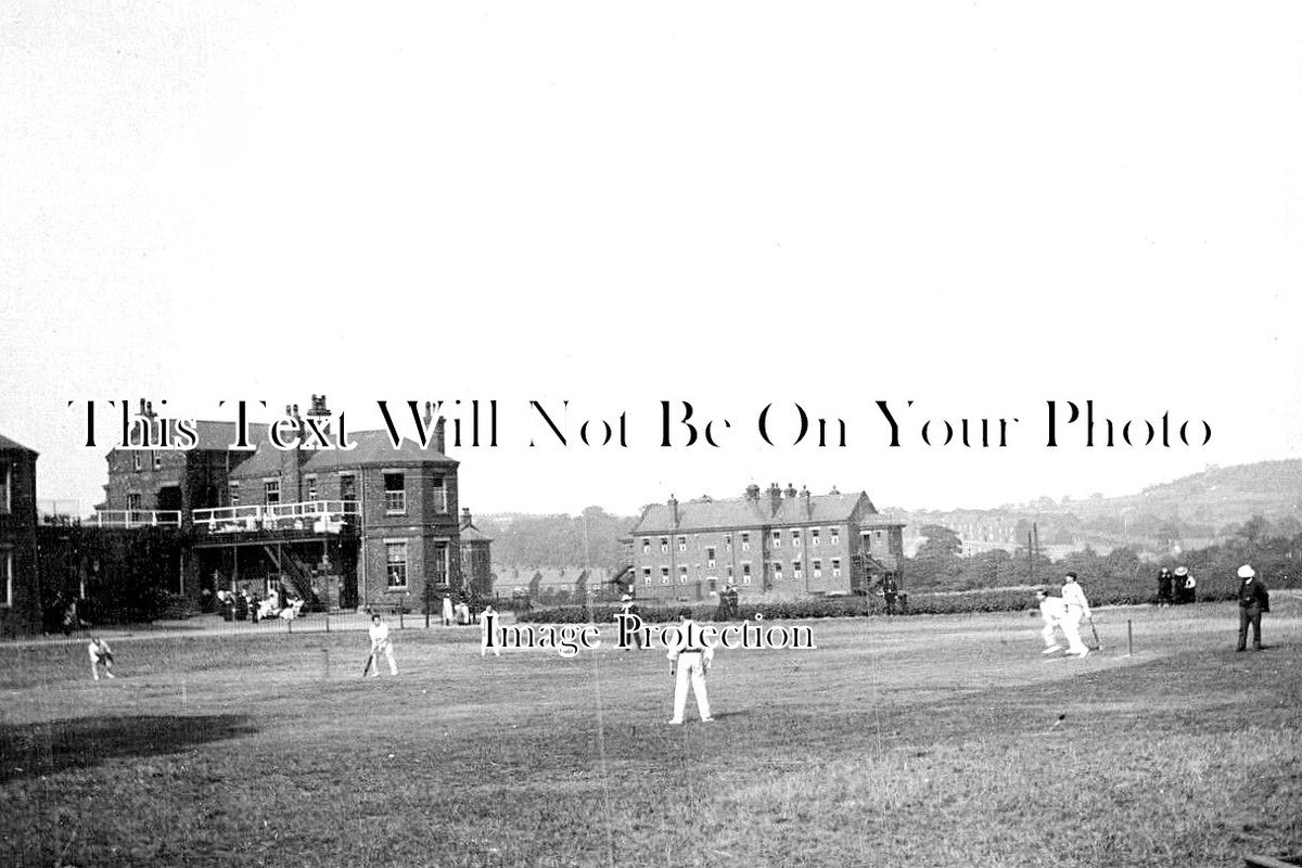 YO 6433 - Cricket Match, Firvale Hospital, Sheffield, Yorkshire