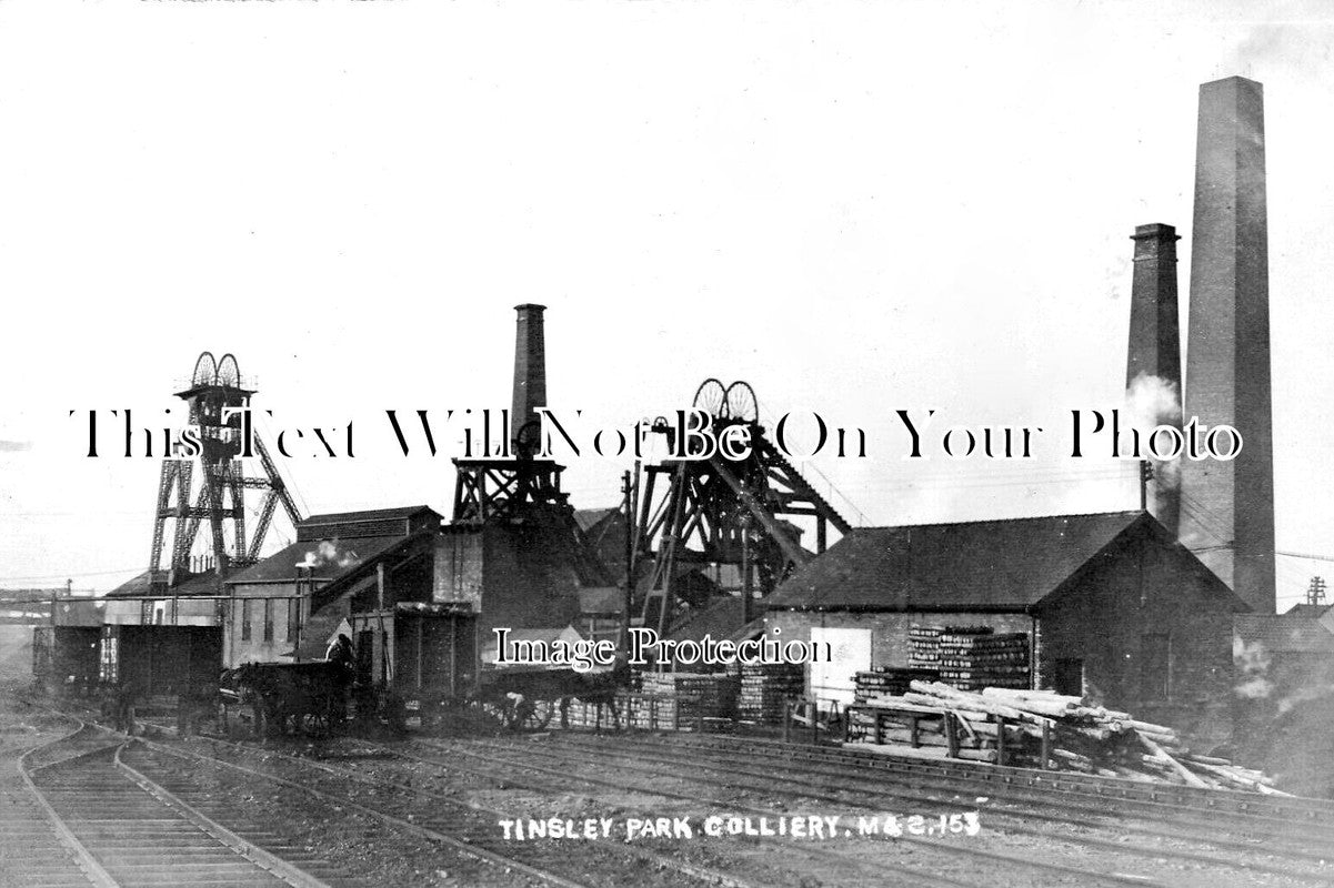 YO 6460 - Tinsley Park Colliery, Sheffield, Yorkshire c1905