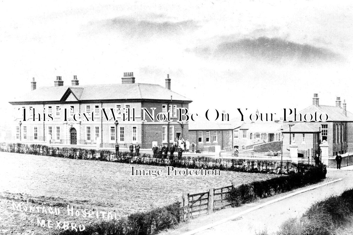 YO 6513 - Montagu Hospital, Mexborough, Doncaster, Yorkshire c1905