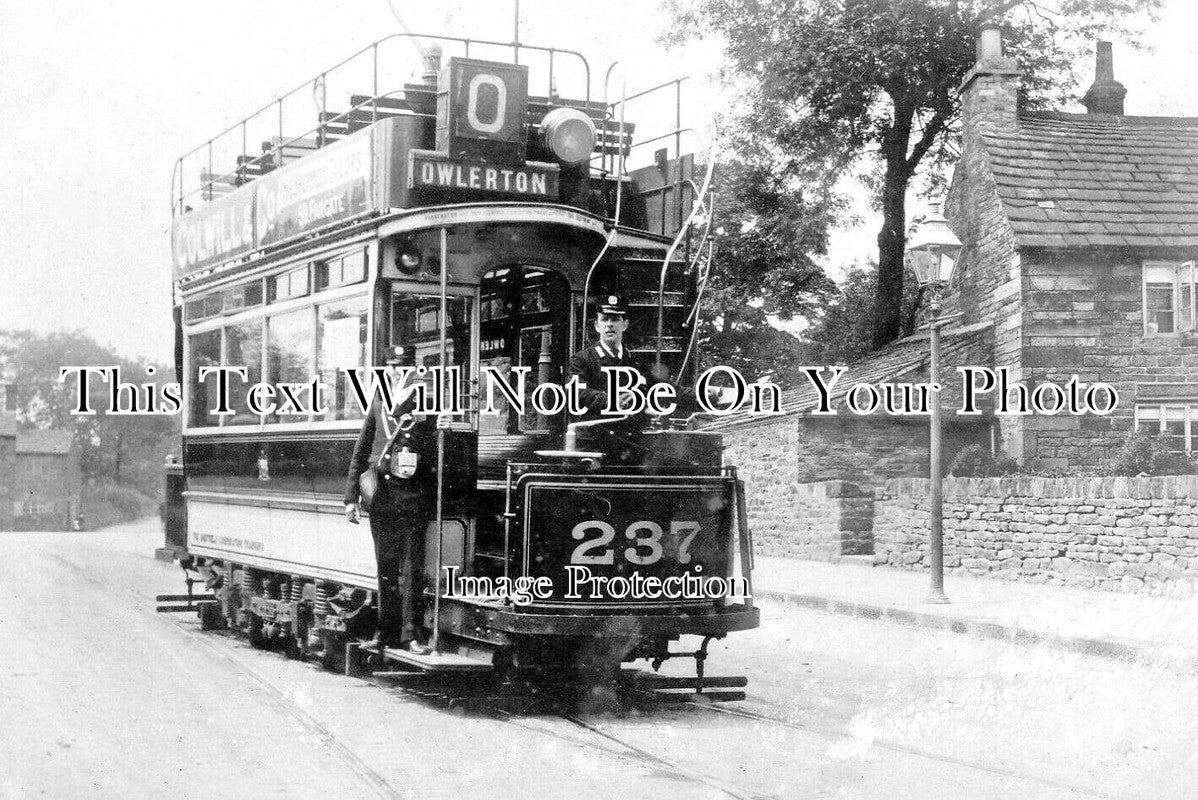 YO 6560 - Owlerton Tram, Sheffield, Yorkshire
