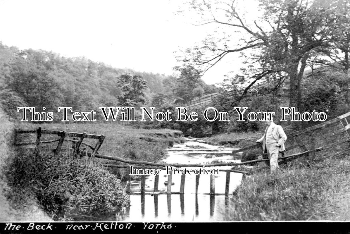 YO 6563 - The Beck Near Hetton, Yorkshire
