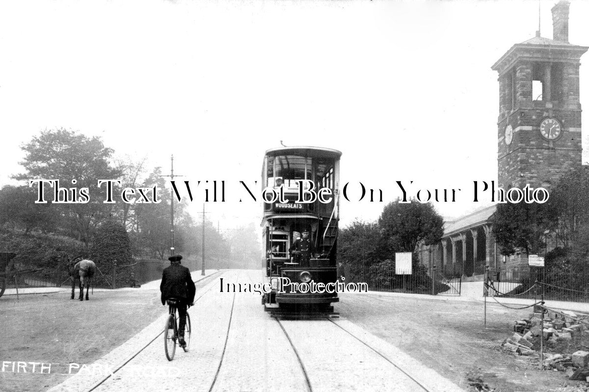 YO 6570 - Tram To Woodseats, Firth Park Road, Sheffield, Yorkshire