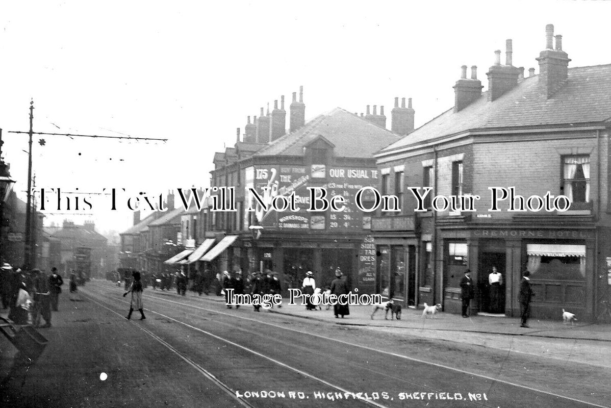YO 6574 - London Road, Highfields, Sheffield, Yorkshire