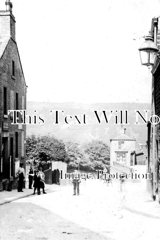 YO 6581 - Honley Village, Huddersfield, Yorkshire c1905