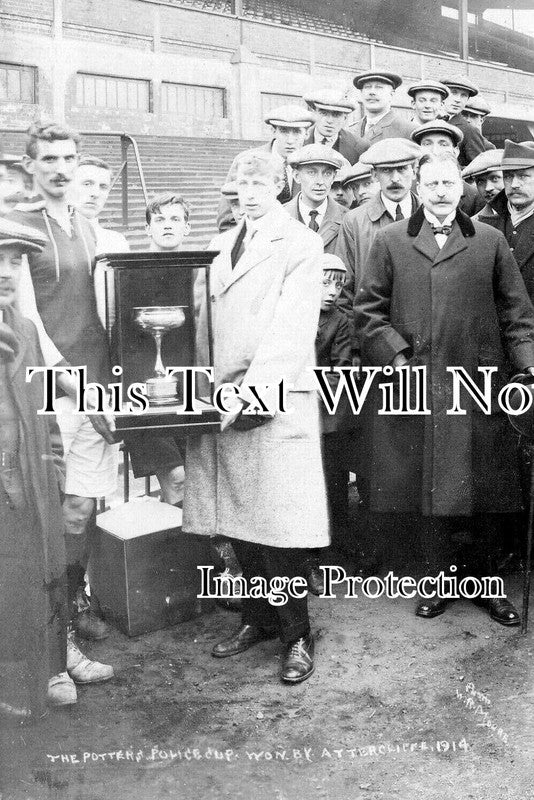 YO 6638 - The Potters Police Cup Won By Attercliffe, Sheffield, Yorkshire 1914