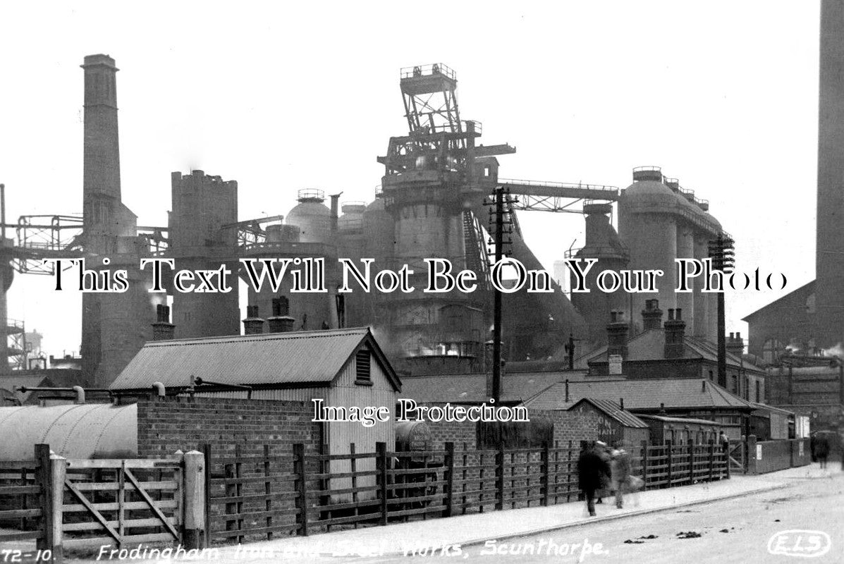 YO 6749 - Frodingham Iron Works, Scunthorpe, Yorkshire c1922