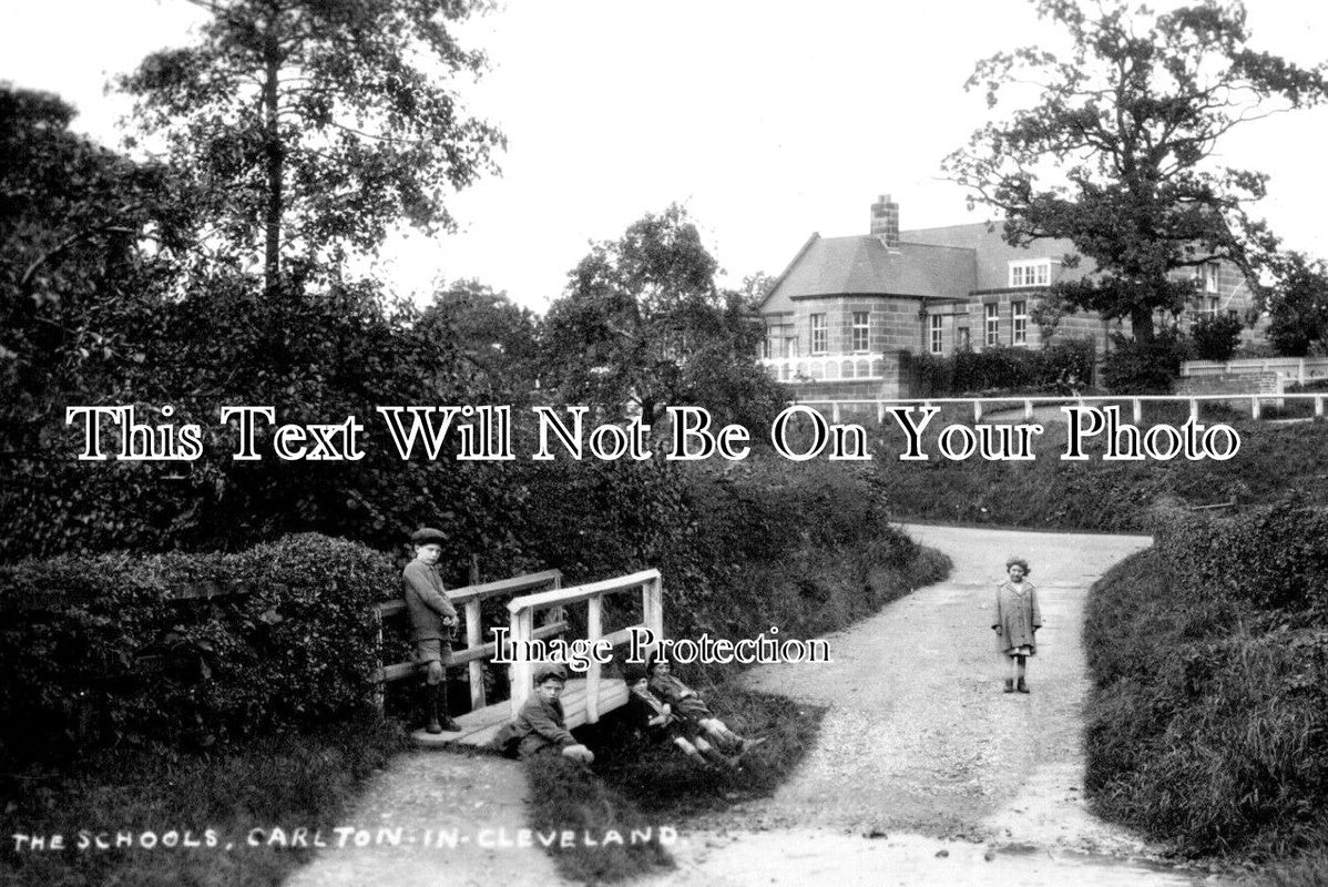 YO 6761 - The Schools, Carlton In Cleveland, Yorkshire