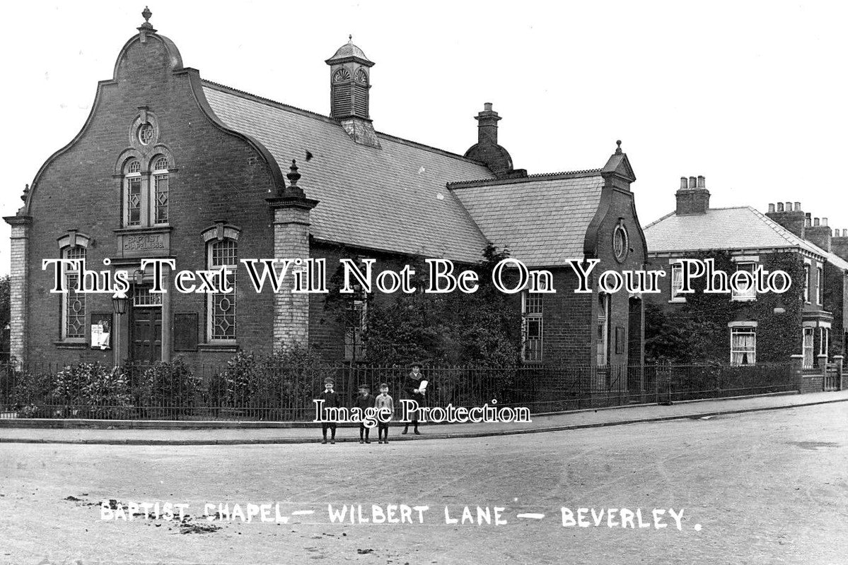 YO 6800 - Baptist Chapel, Wilbert Lane, Beverley, Yorkshire c1909