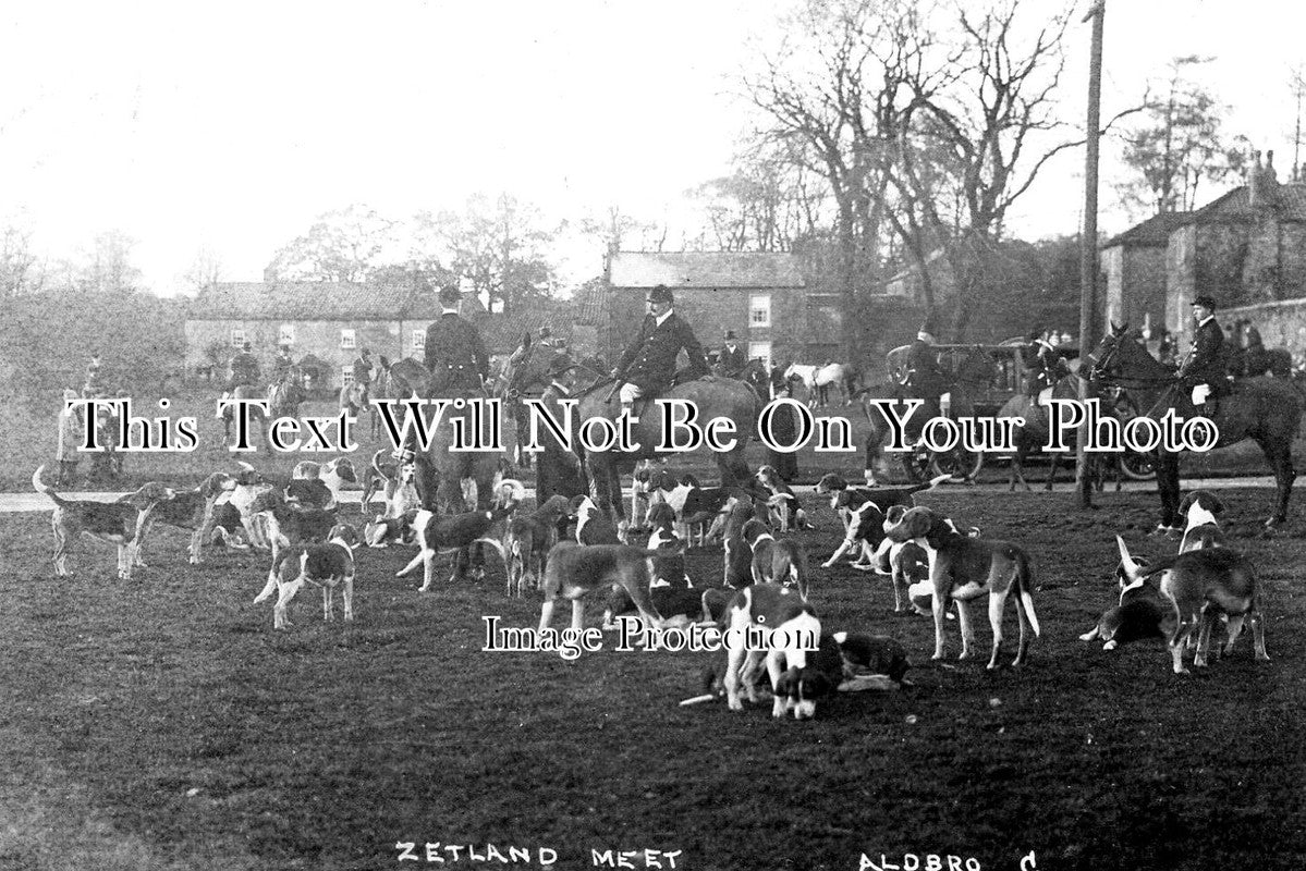 YO 6801 - Zetland Hunt Meet, Aldbrough, Yorkshire