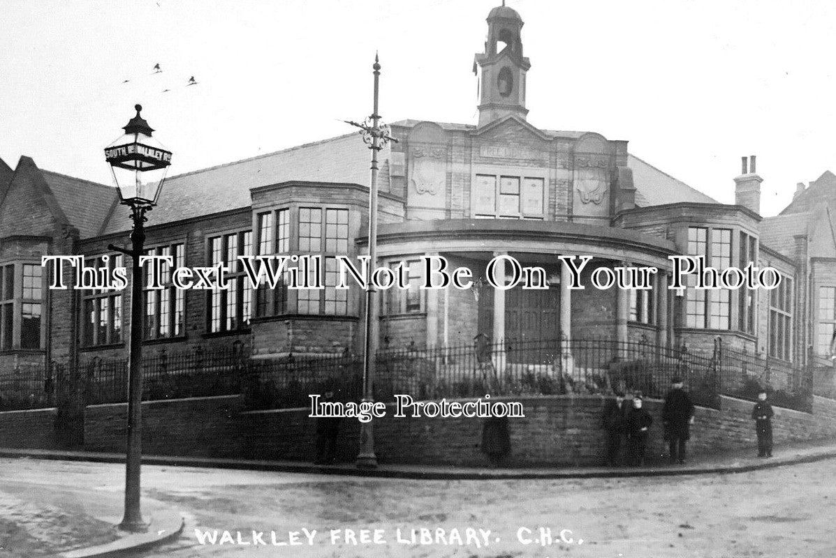 YO 6852 - Walkley Free Library, Sheffield, Yorkshire