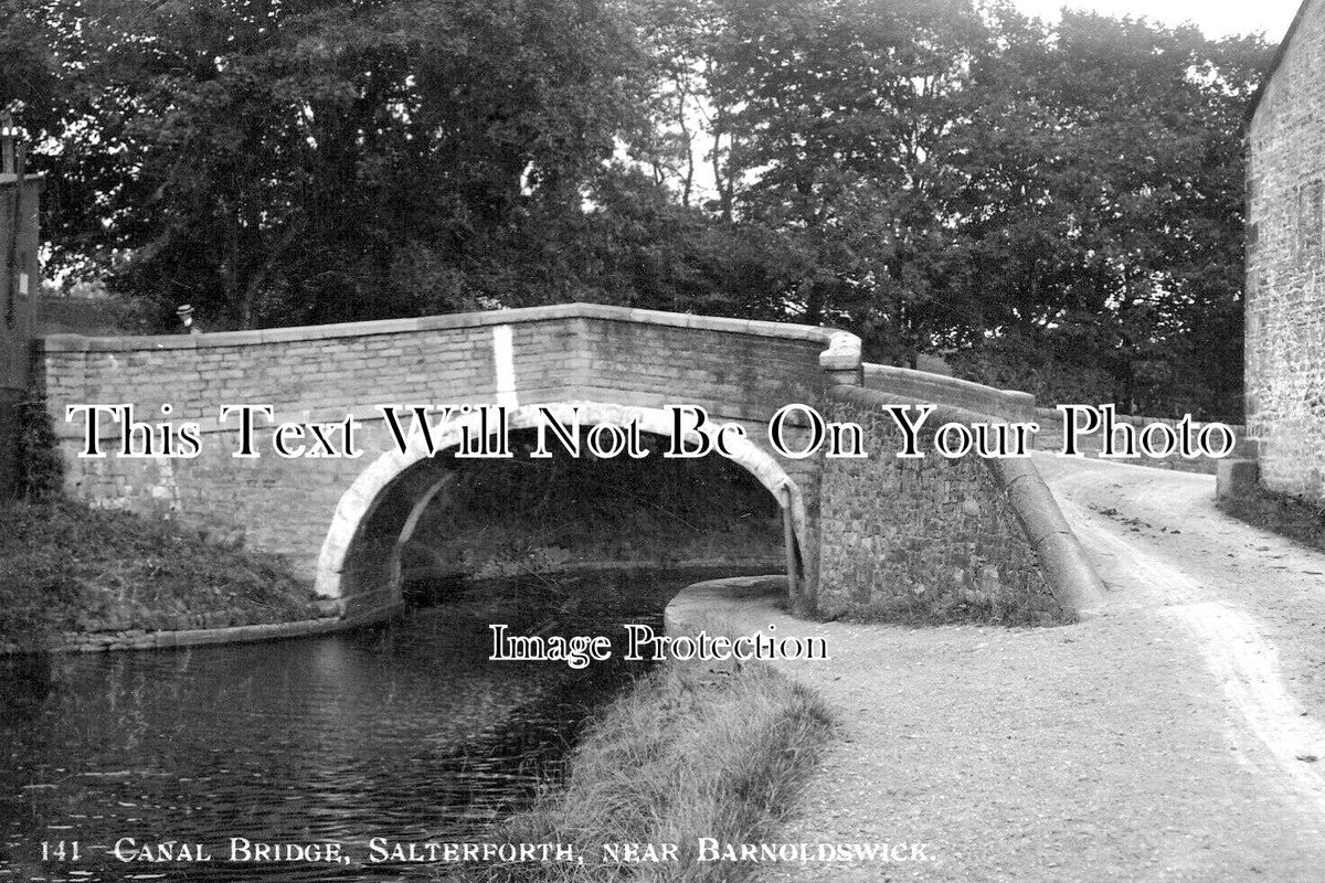 YO 6865 - Canal Bridge, Salterforth Near Barnoldswick, Yorkshire