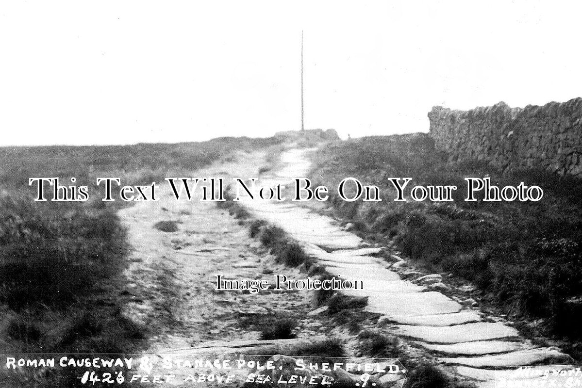 YO 6951 - Roman Causeway, Strange Pole, Sheffield, Yorkshire