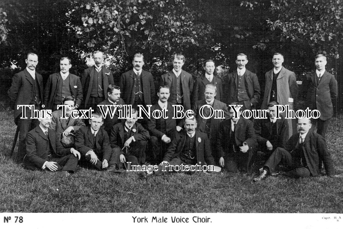 YO 6965 - York Male Voice Choir, Yorkshire