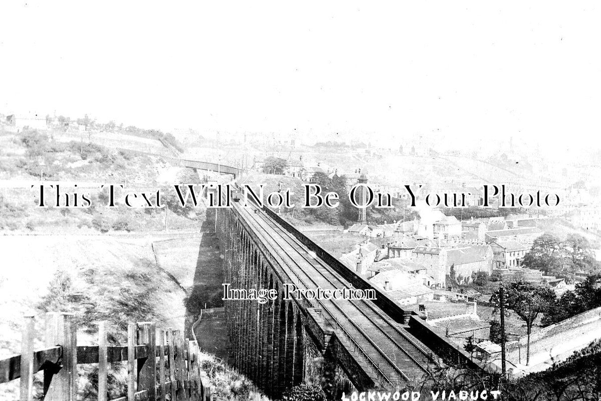YO 6973 - Lockwood Viaduct, Huddersfield, Yorkshire c1922