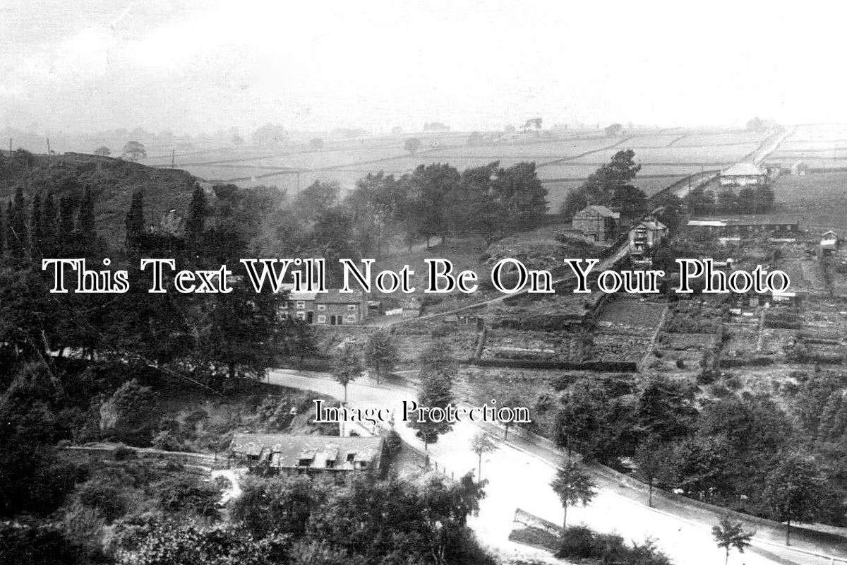 YO 6981 - The Bridge, Rivelin Valley, Sheffield, Yorkshire c1928