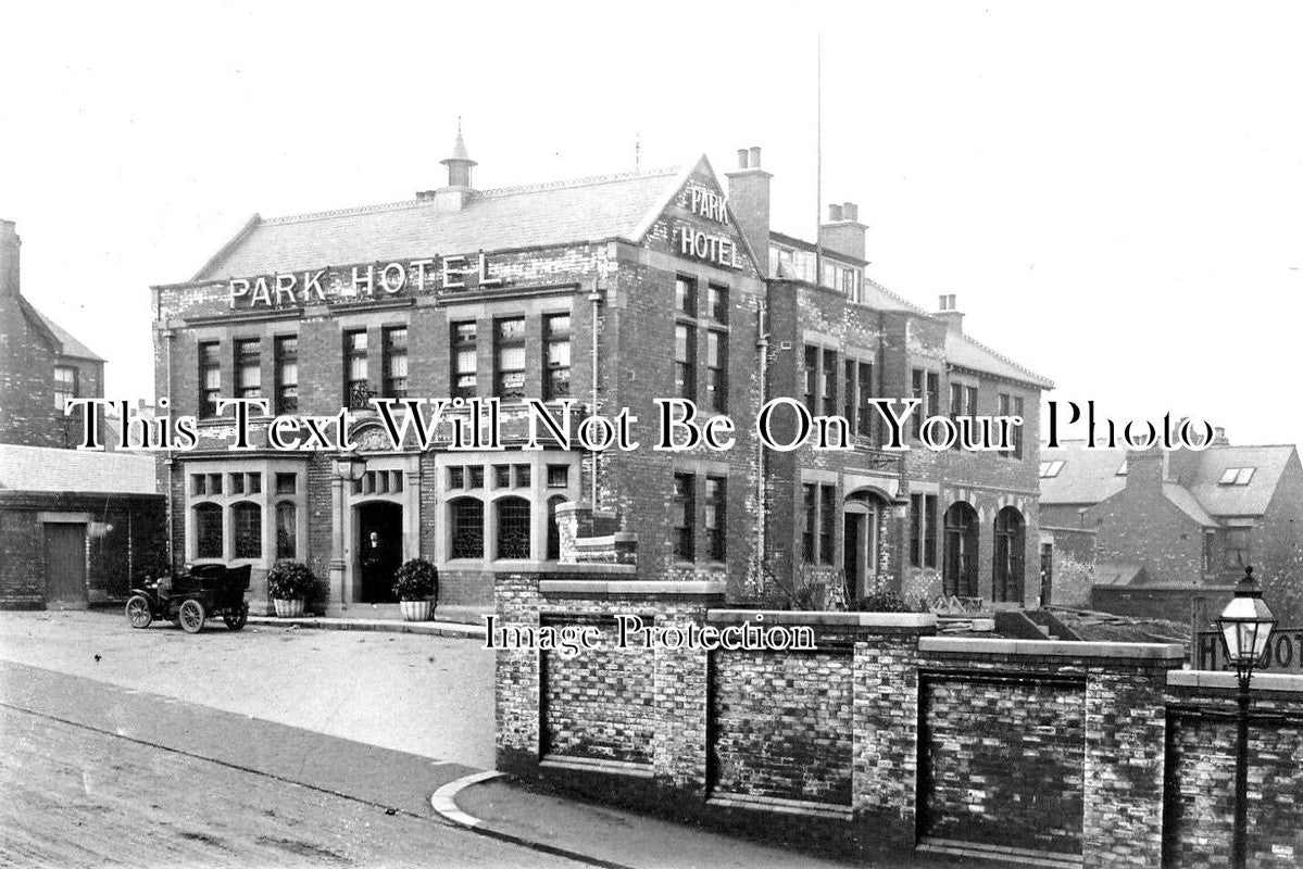 YO 6990 - Park Hotel, Wadsley Lane, Sheffield, Yorkshire c1908