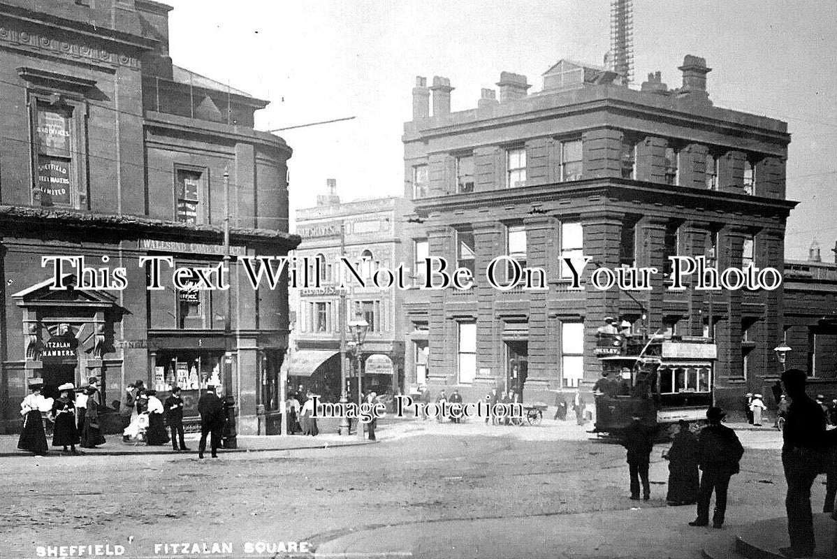 YO 7087 - Fitzalan Square, Sheffield, Yorkshire
