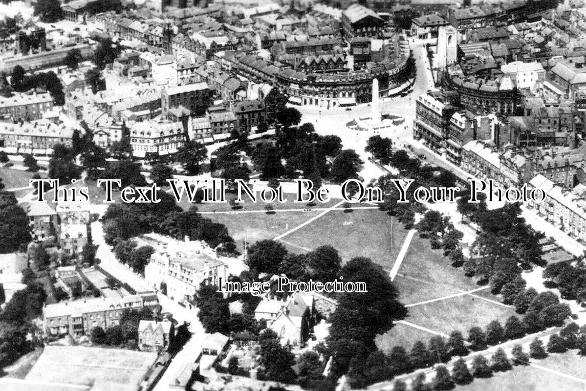 YO 7104 - Harrogate From The Air, Yorkshire