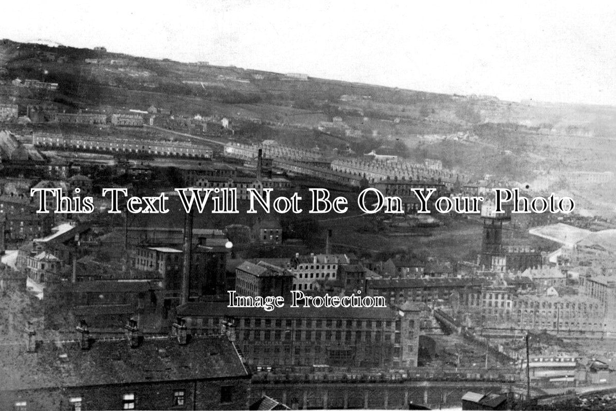 YO 7170 - Mills Houses, Sowerby Bridge, Yorkshire c1909