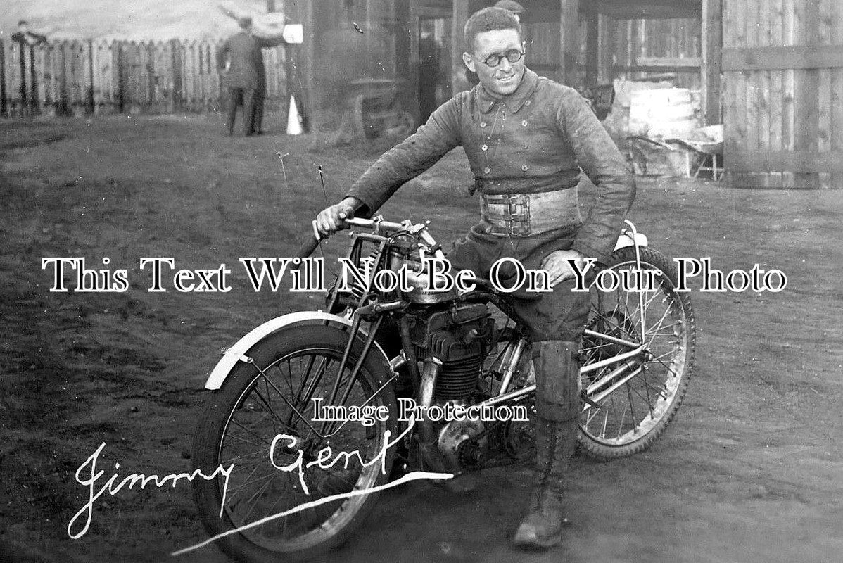 YO 7234 - Jimmy Gent Speedway Racer, Motorcycle, Yorkshire