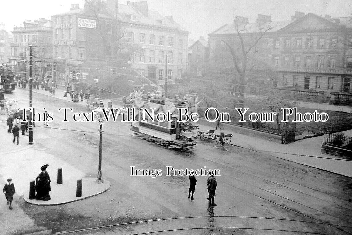 YO 7314 - Tram At Scarborough, Yorkshire c1903