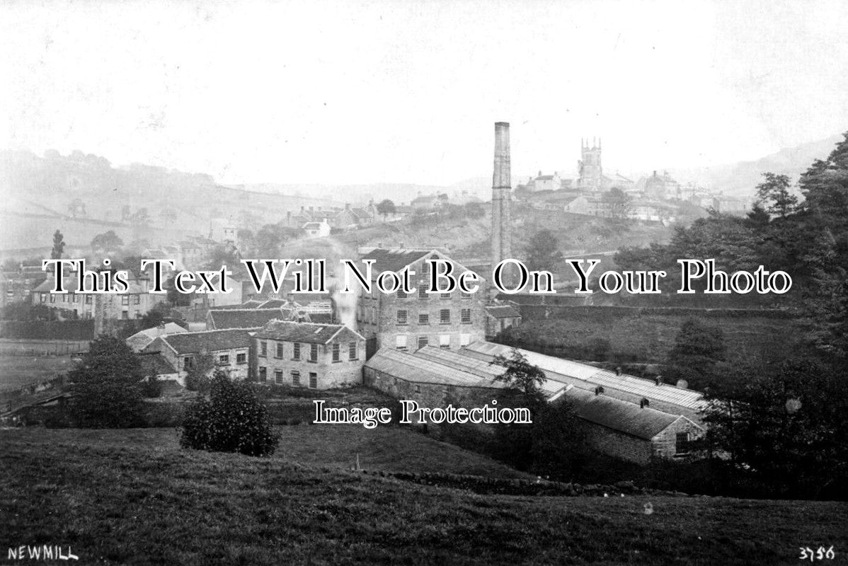 YO 7359 - Newmill Mill Factory Near Holmfirth, Yorkshire