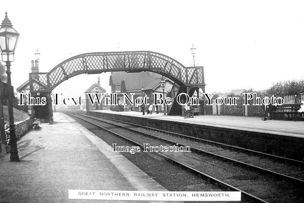 YO 7386 - Hemsworth Railway Station, Yorkshire
