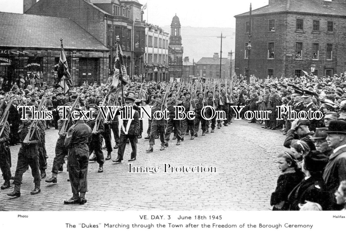 YO 7390 - V E Day, Halifax, Yorkshire 1945 WW2