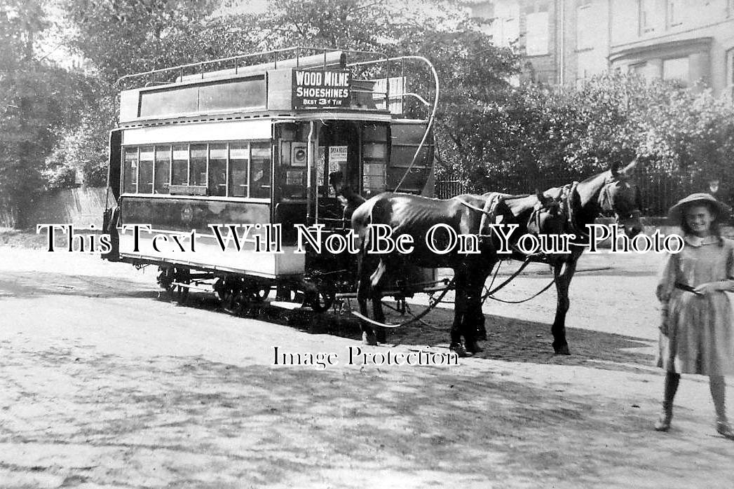 YO 7421 - Horse Drawn Tram Car From York, Yorkshire c1906