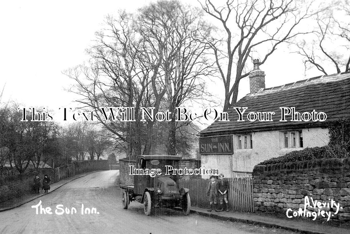 YO 7436 - The Sun Inn Pub, Cottingley, Yorkshire
