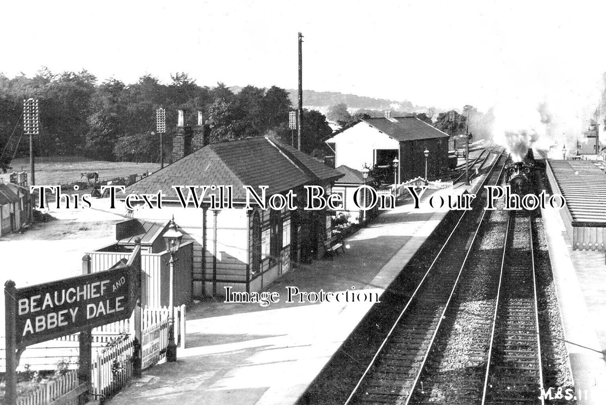 YO 7571 - Beauchief & Abbey Dale Railway Station, Yorkshire