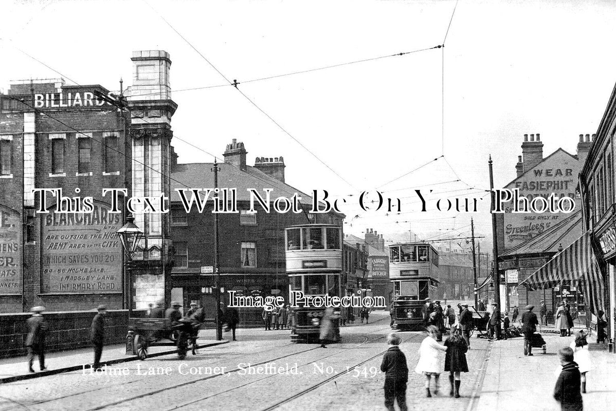 YO 7587 - Holme Lane Corner, Sheffield, Yorkshire