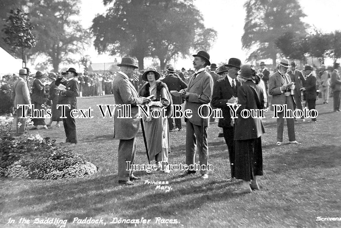 YO 7598 - The Saddling Paddock, Doncaster Racecourse, Yorkshire