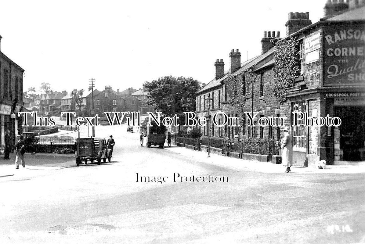 YO 7620 - Sandygate Road, Crosspool, Sheffield, Yorkshire c1941