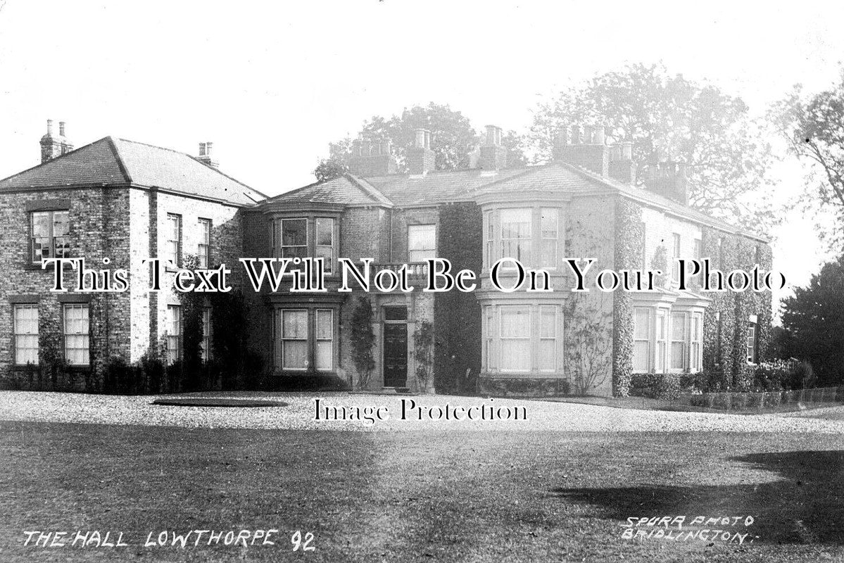 YO 7665 - The Hall, Lowthorpe, Yorkshire c1907