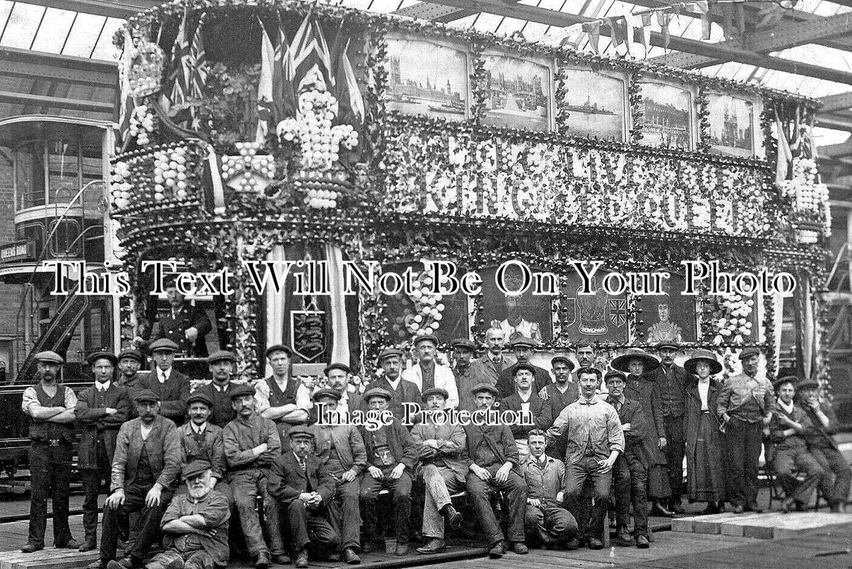 YO 7671 - Queens Road Works Decorated Tram, Sheffield, Yorkshire
