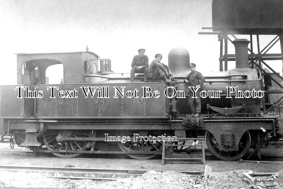 YO 7761 - Steam Locomotive, Catterick Military Railway Camp, Yorkshire c1921